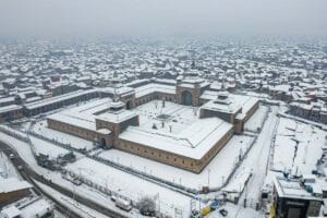 Arial View of Jamia Masjid Srinagar