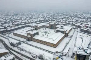 Arial View of Jamia Masjid Srinagar