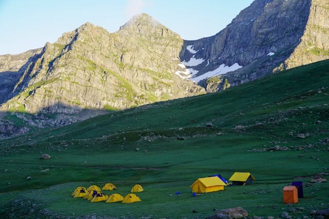 Camping in Kashmir