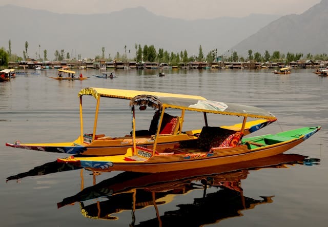 Shikara Boats on Dal Lake Srinagar Kashmir