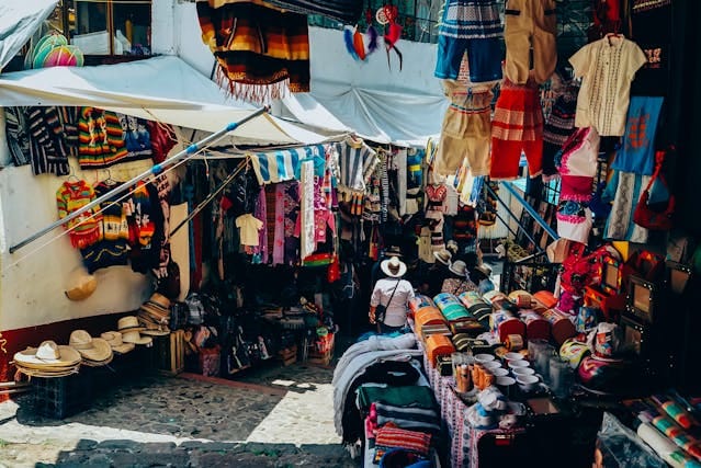 Local Market in Srinagar Kashmir