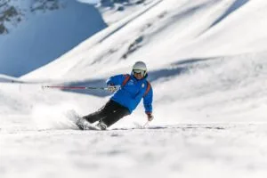 Person Skiing in Gulmarg